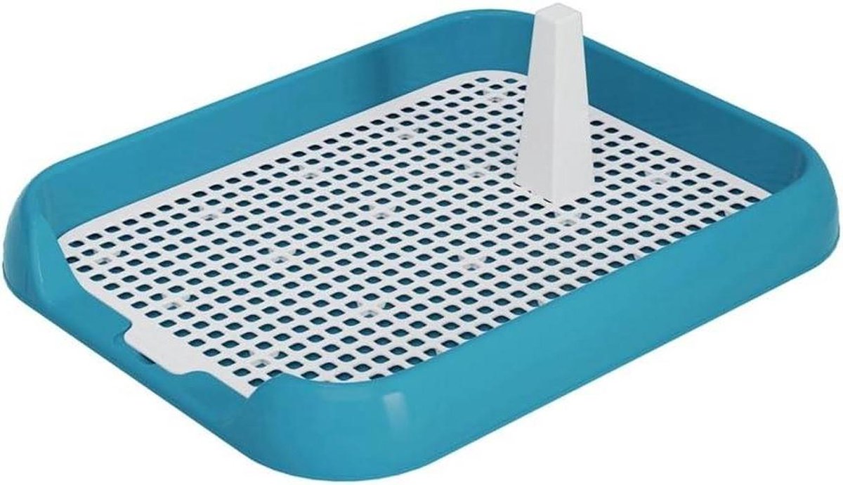 Hondentoilet Binnen - Puppy Training - Zindelijkheid Leren - Antislip Bodem - 35x45 cm - Lichtblauw