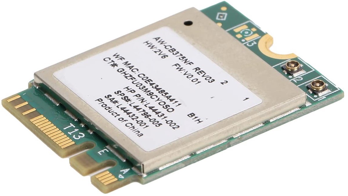 Dailygoods - WIFI-module 802.11a/b/g/n/ac Draadloze Netwerkkaart M.2 NGFF
