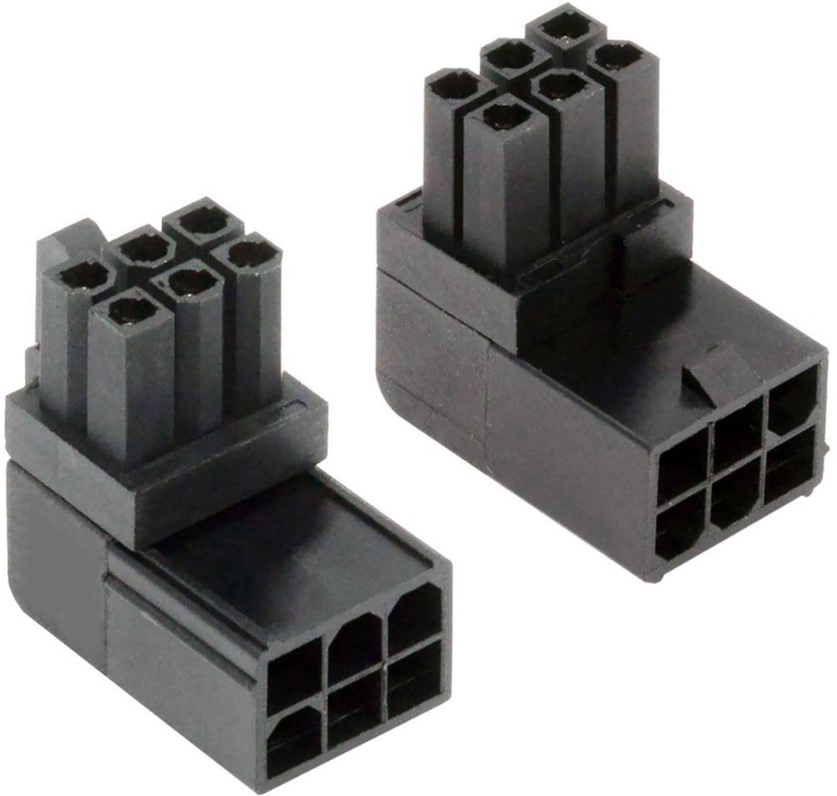 Dailygoods - 90 Graden Gebogen Stroomconnector-Adapter voor GPU Grafische Kaarten