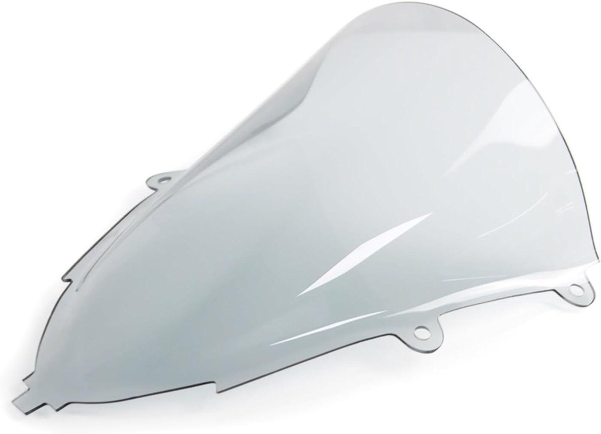 Motorfiets Windscherm - Kuipruit Deflector - Comfortabel Rijden - Verbetert Windgeleiding - 1 Stuk - Grijs