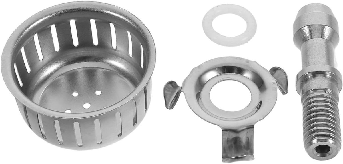 Snelkookpan Onderdelen - Reparatieset Klep - Veilig Koken - Universele Pasvorm - 1 Set - Zilver