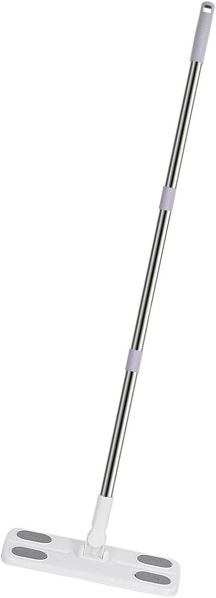Vloer Dweil - Stofdoek Mop - Vloeren Reinigen - Statische Vuilvangst - 41 cm - Grijs