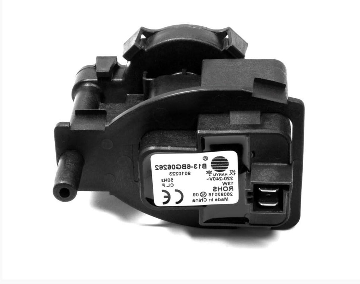 Afvoerpomp - Droger pomp - Wasmachine reparatie - Universele spanning - 9x9x6 cm - Zwart