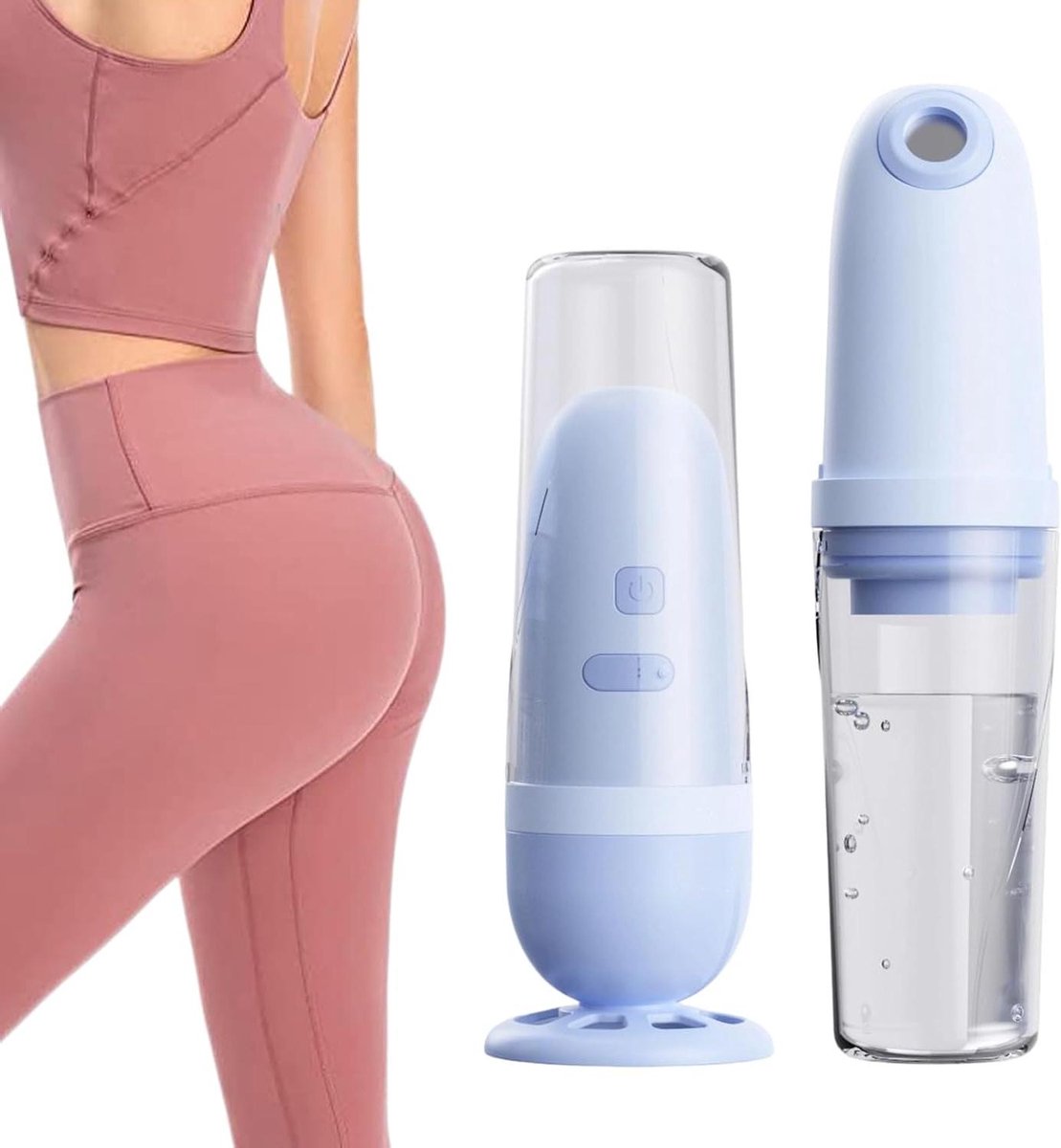 Draagbaar Bidet - Persoonlijke Douche - Hygiëne Onderweg - 3 Reinigingsmodi - Oplaadbaar - Blauw