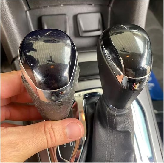 Versnellingspookknop Auto - Schakelknop Hendel - Comfortabel Rijden - Zachte Grip - Standaard Maat - Mat Zwart — afbeelding 3