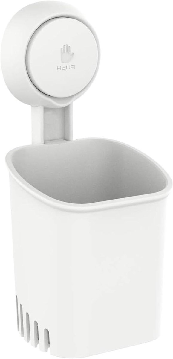 Zuignap Tandenborstelhouder voor Wandmontage - Ideale Organizer voor Badkamer en Keuken
