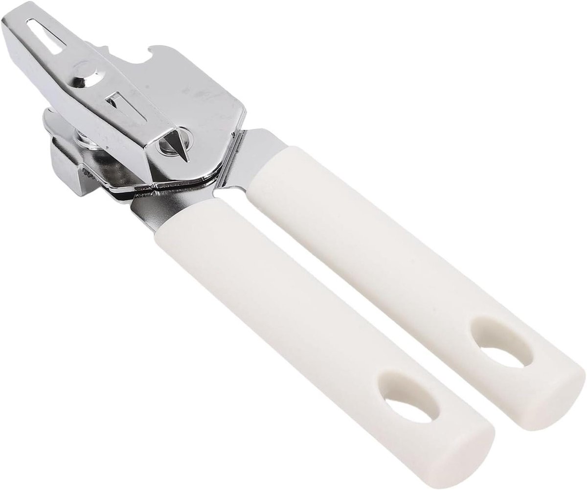 Handmatige Blikopener - Keuken Gadget - Blikken Openen - Antislip Handvat - 19x5cm - Zilver