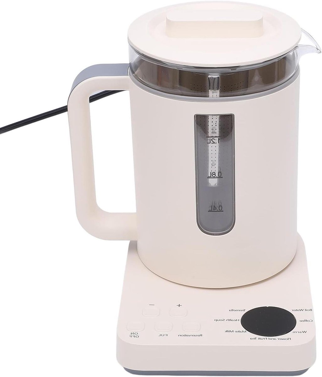 Elektrische Waterkoker - Theemaker Ketel - Snel Water Koken - Slim Temperatuurregeling - 12 Liter - Roestvrij Staal