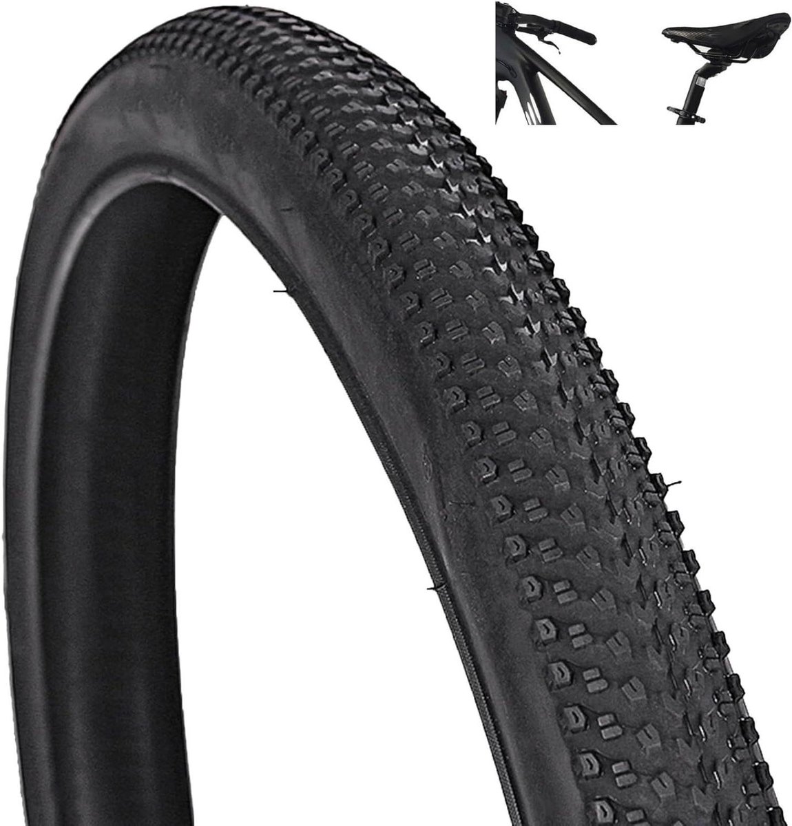 Fietsbanden Mountainbike - All-Terrain Banden - Off-Road Fietsen - Lekbestendig Profiel - 26x1.95 Inch - Zwart
