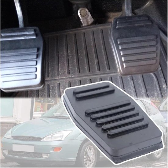 Pedaalhoezen Auto - Rem Koppeling - Verbeterde Grip - Perfecte Pasvorm - 1 Stuk - Zwart — afbeelding 3