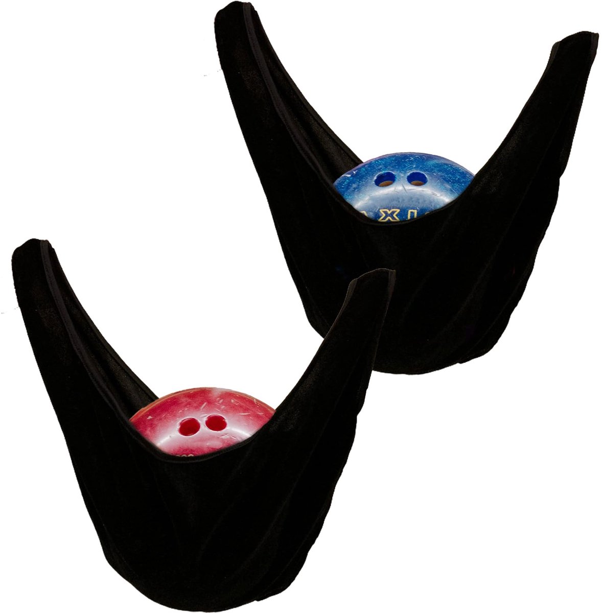 Dailygoods - Dailygoody - Bowlingbal Polijstdoek - Bowlingbalreiniger - Draagbare bowlingbaltas - Microvezel - Polijsttas voor bowler - Unisex volwassene