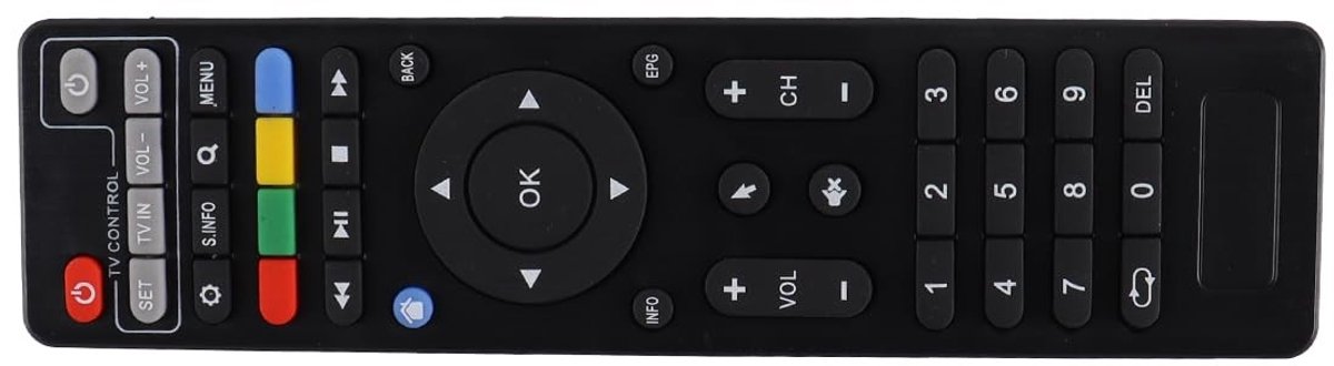 Dailygoods - Infrarood Afstandsbediening voor TV Box met Leerfunctie
