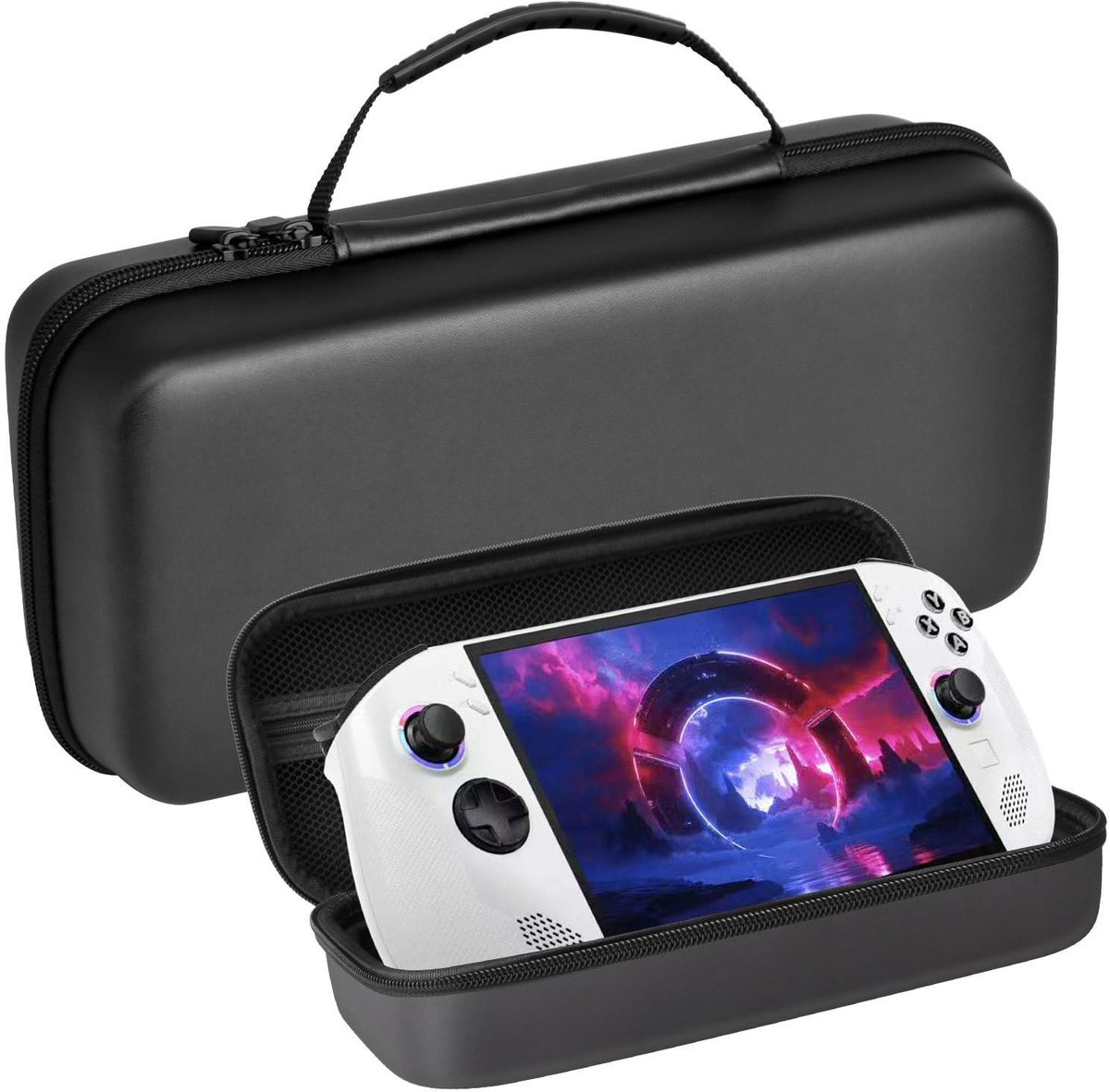 Dailygoods - Draagtas voor Draagbare Gaming-console met Harde Hoes en Stand-Modus
