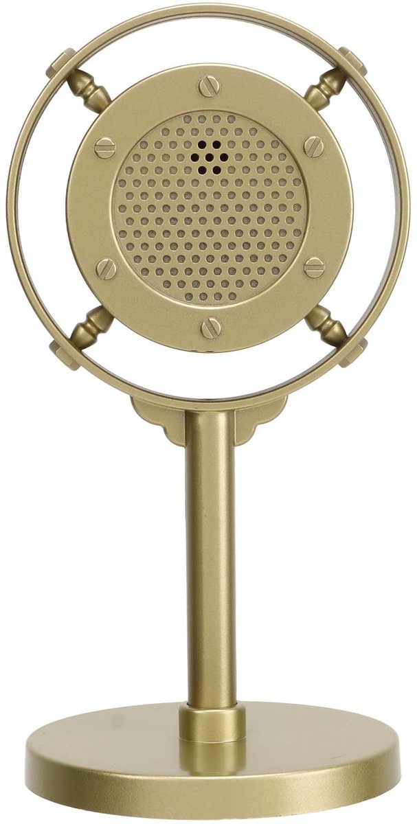 Dailygoods - Retro Microfoon Rekwisiet voor Rollenspellen en Karaoke