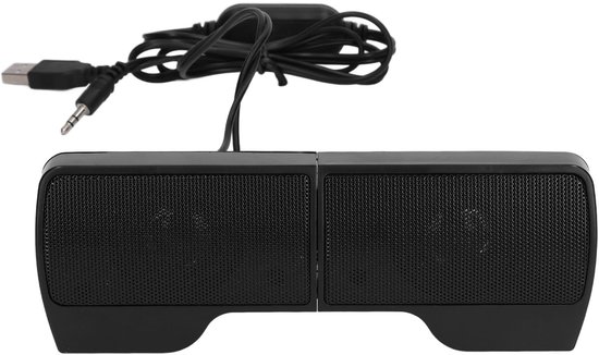 Draadloze USB Soundbar voor Laptop en Monitor - Stereoluidsprekers met Schermclip van Merkloos — afbeelding 5
