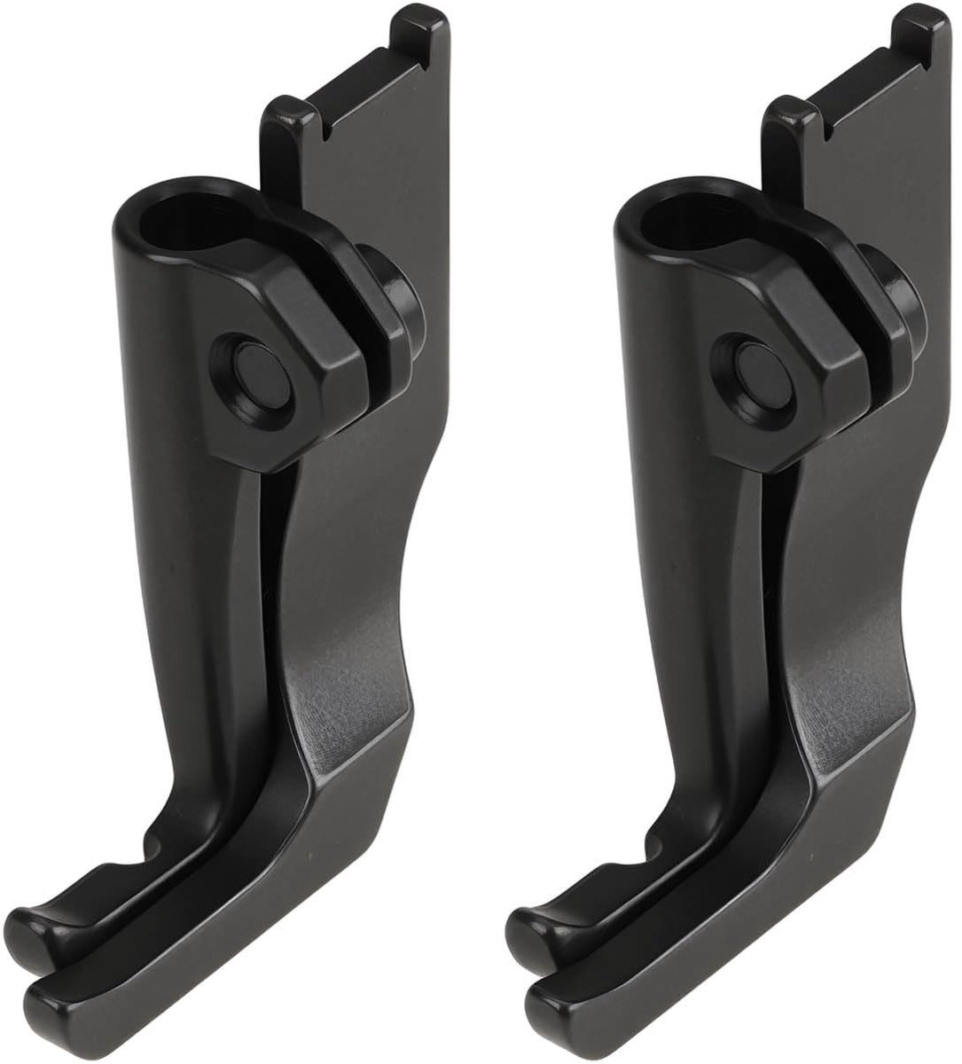Dailygoods - 2 Stuks Smalle Rits Voet Rechts voor Naaimachines