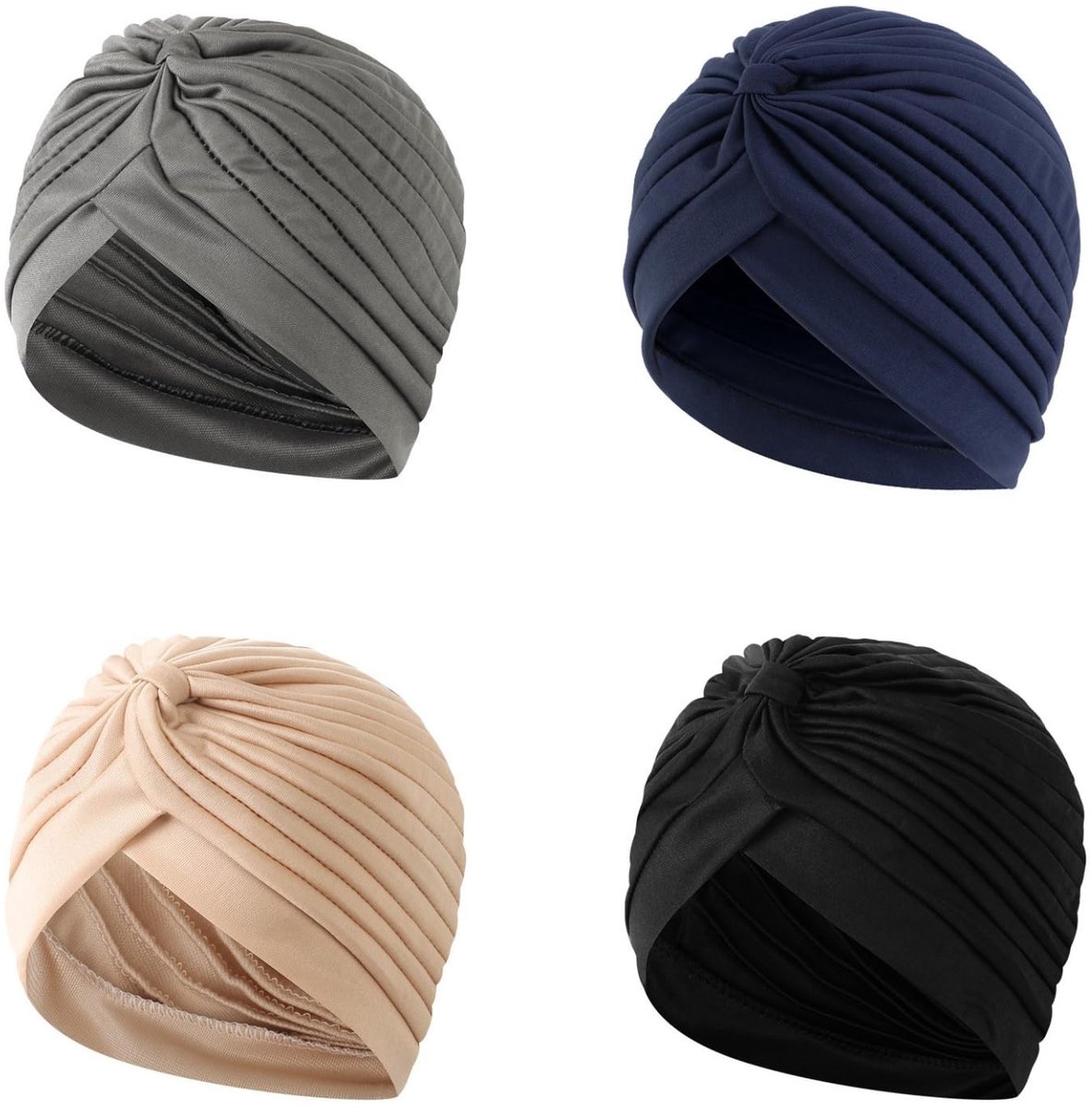 Dailygoods - Zachte Tulbandhoeden voor Dames met Haaruitval