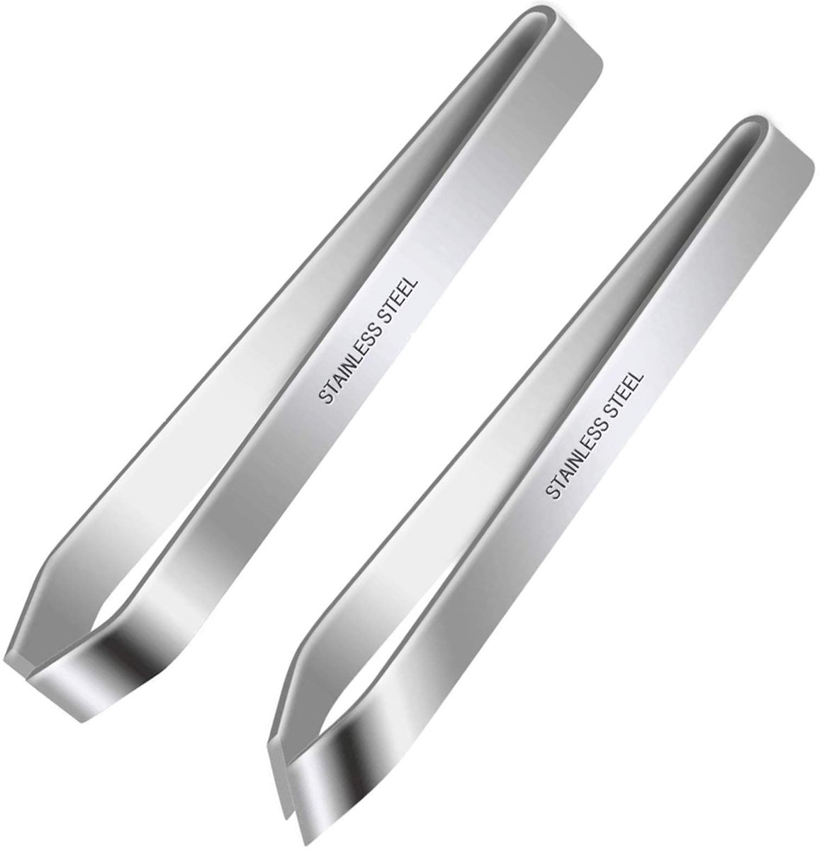 Dailygoods - Set van 2 Roestvrijstalen Vispincetten