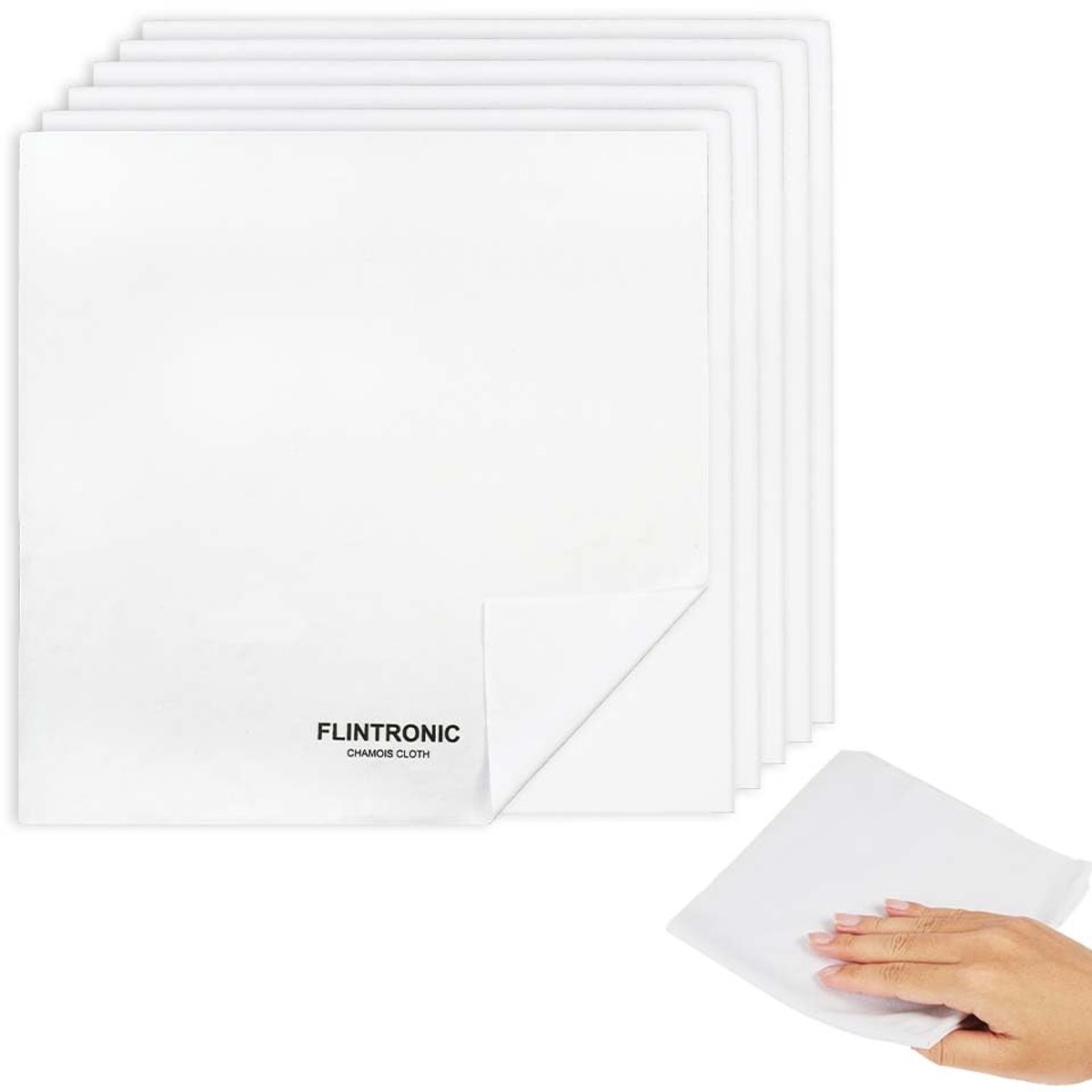 Dailygoods - Set van 6 Oliezuigende Poetsdoeken voor Diverse Toepassingen