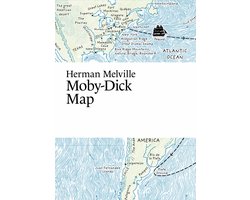 Literary Maps Series- Herman Melville, Moby-Dick Map