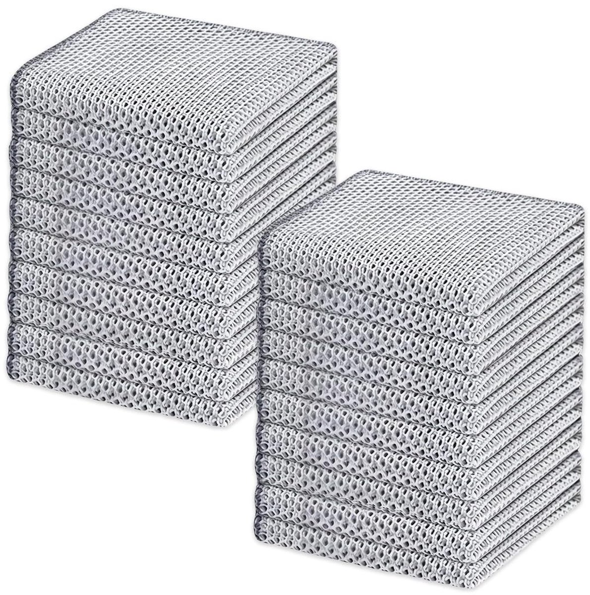 Dailygoods - Set van 20 Herbruikbare Aluminium Schuurspons voor de Keuken