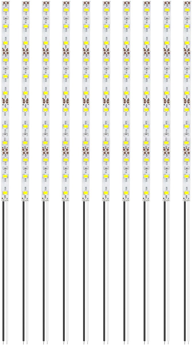 Dailygoods - Set van 10 Voordraadstrips voor LED Verlichting