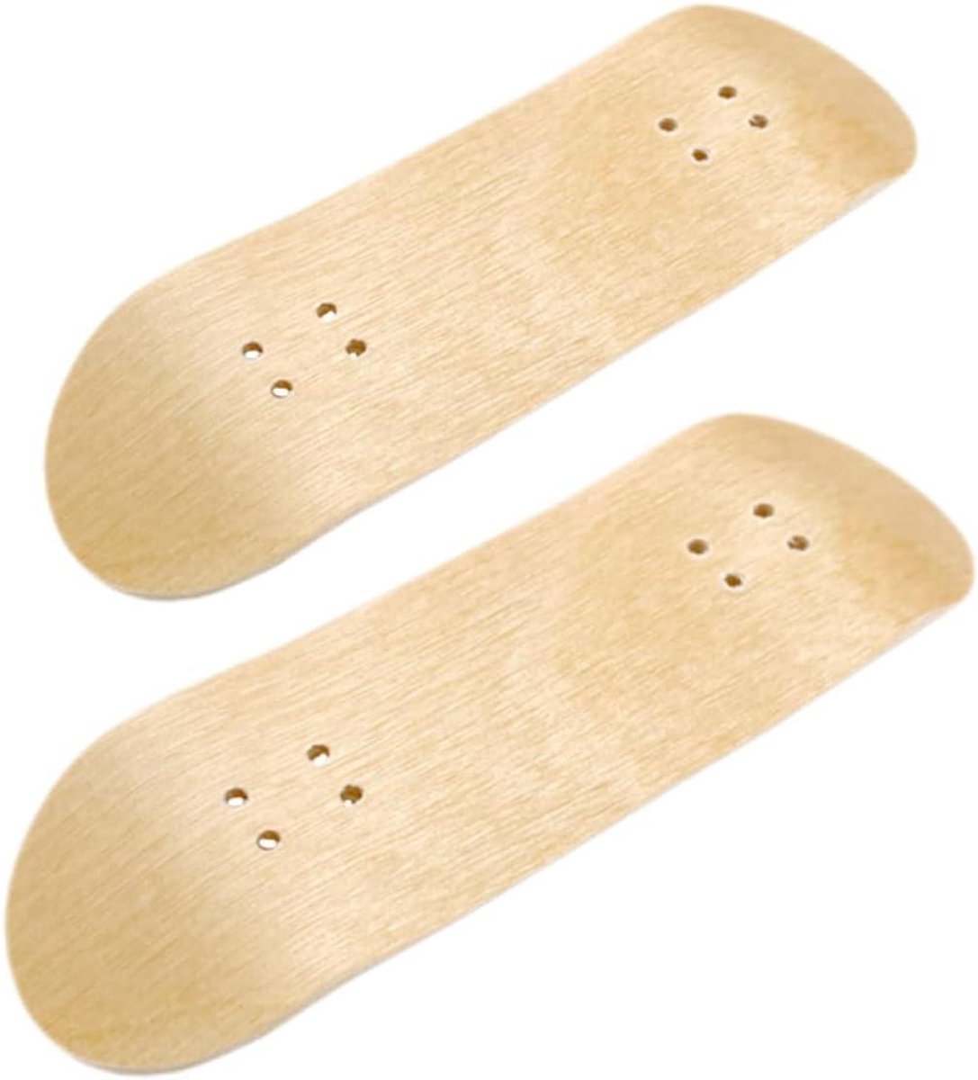 Vinger Skateboards Mini Decks Hobby Gebruik Gemaakt van Esdoornhout 10 cm Set Lichtbruin