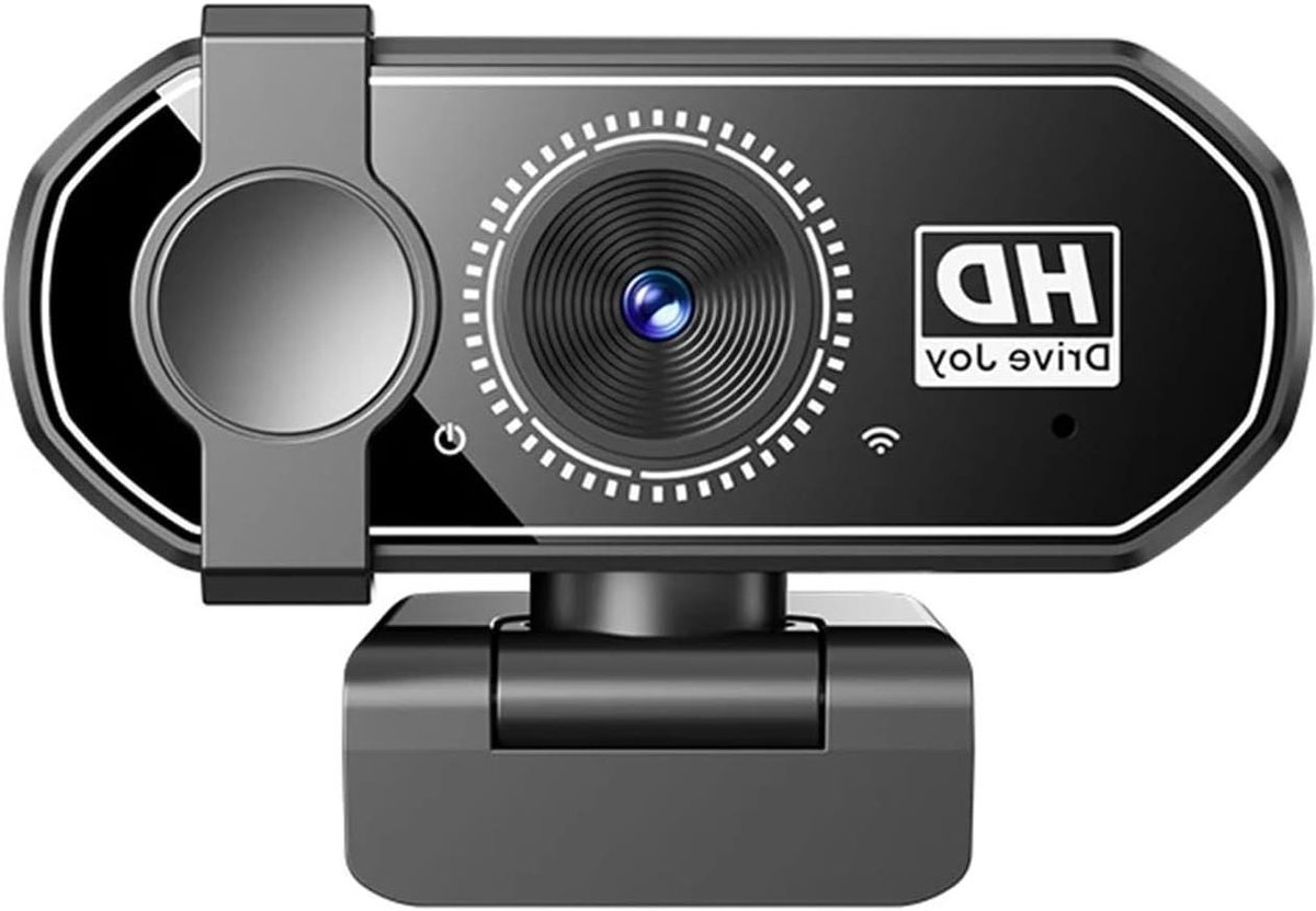 4K Webcam - PC Camera - Videochatten - Automatische Scherpe Stelling - 1.5m Kabel - Zwart