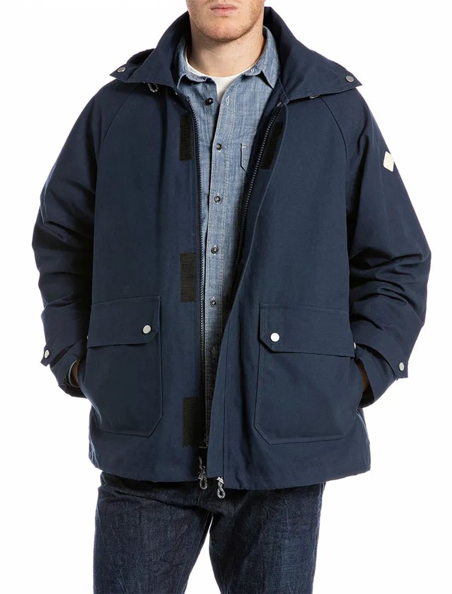 Replay M8476.000.85310 Jas Blauw 2XL Man