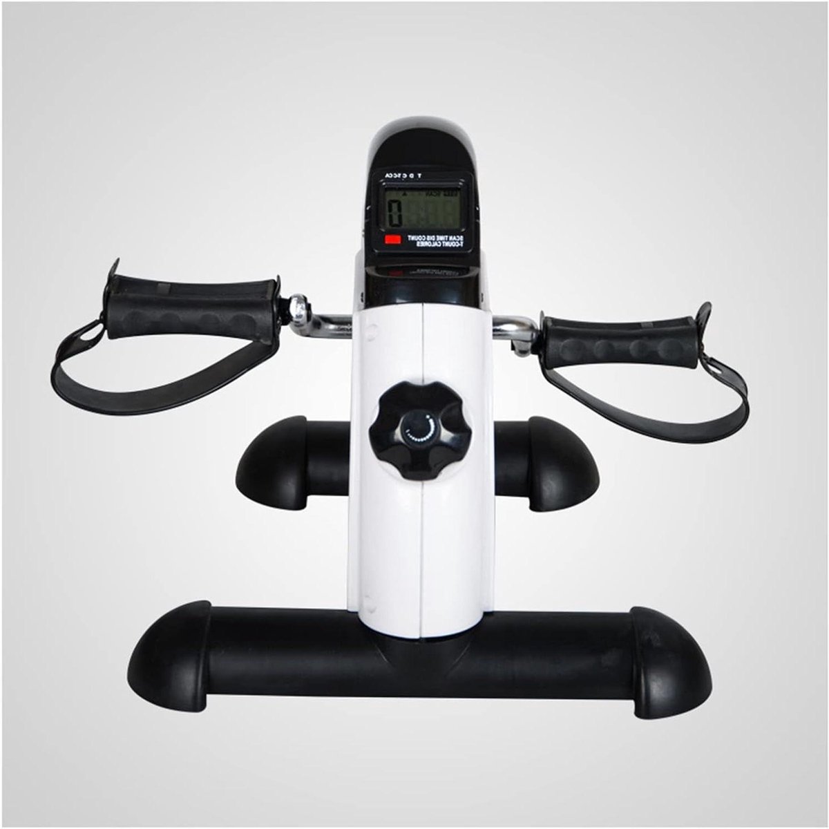 Fiets Hometrainer - Mini Hometrainer - Thuisconditie Opbouwen - Verstelbare Weerstand - 40 x 39 cm - Zwart