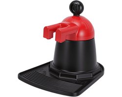 Koffiezetapparaat Dubbele - Mokkapot Kookplaat - Koffie Zetten - Handgemaakte Constructie - 14.5 x 12.7 x 12 cm - Zwart
