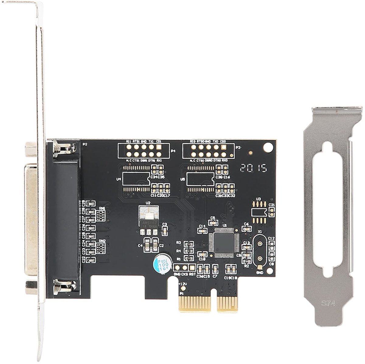 Dailygoods - PCI-E LPT-printerkaartadapter voor Parallelle Apparaten