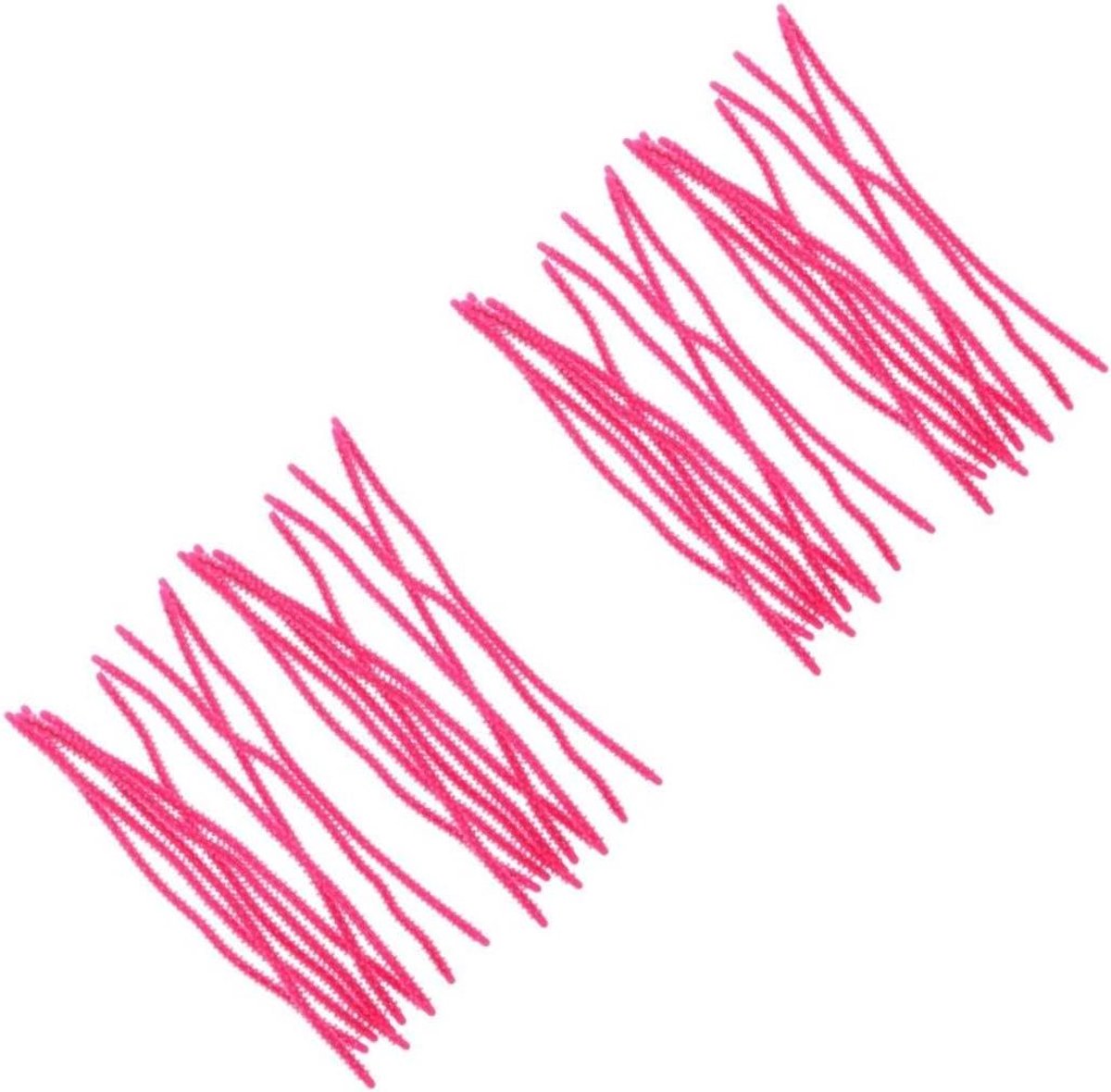 Haar Perm Rods - Krul Tools - Haar Krullen - Flexibel Siliconen - 40 Stuks - Roze