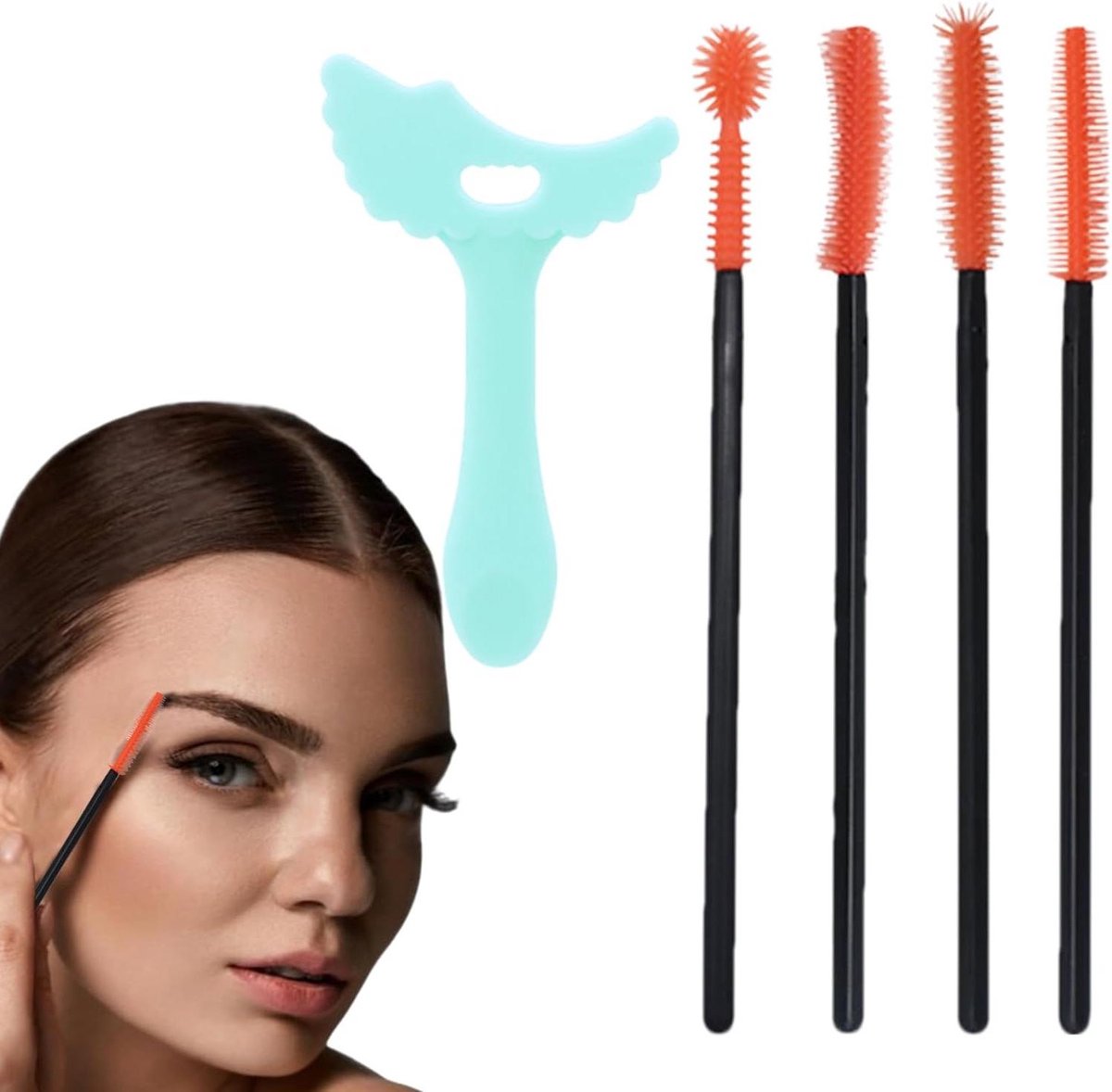 Make-up Sjabloon - Tekenhulp Ogen - Perfecte Lijnen - Tijdbesparend Ontwerp - 12 cm Verpakking - Niet gespecificeerd