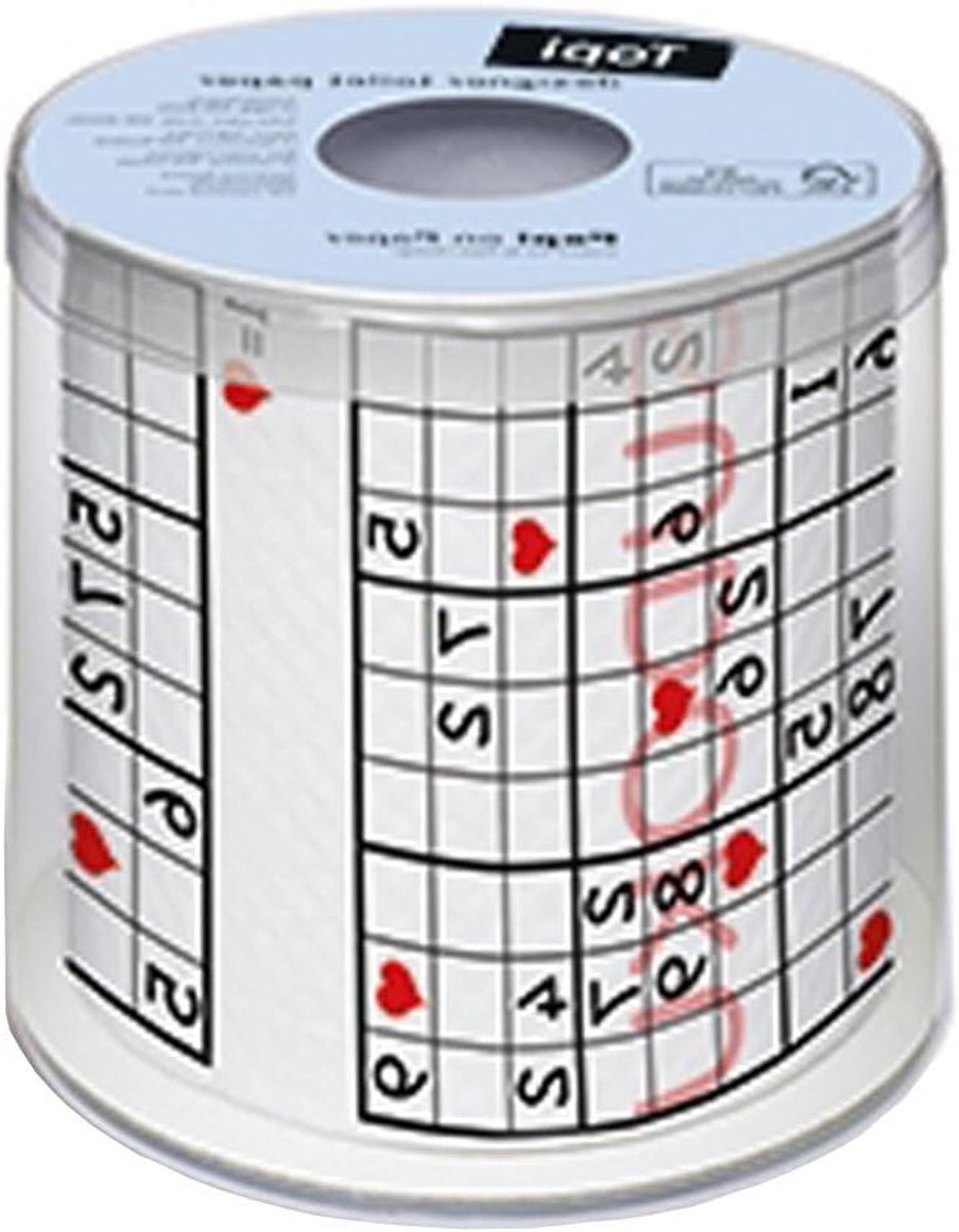 Toiletpapier - Zwarte Rollen - Dagelijks Gebruik - Huidvriendelijk Papier - 200 Vellen - Zwart Rood Wit
