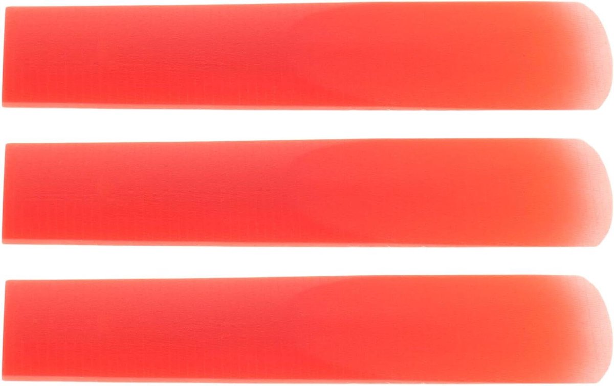 Saxofoonriet Set - Altsax Riet - Muziek Maken - Synthetisch Materiaal - 3 Stuks - Rood
