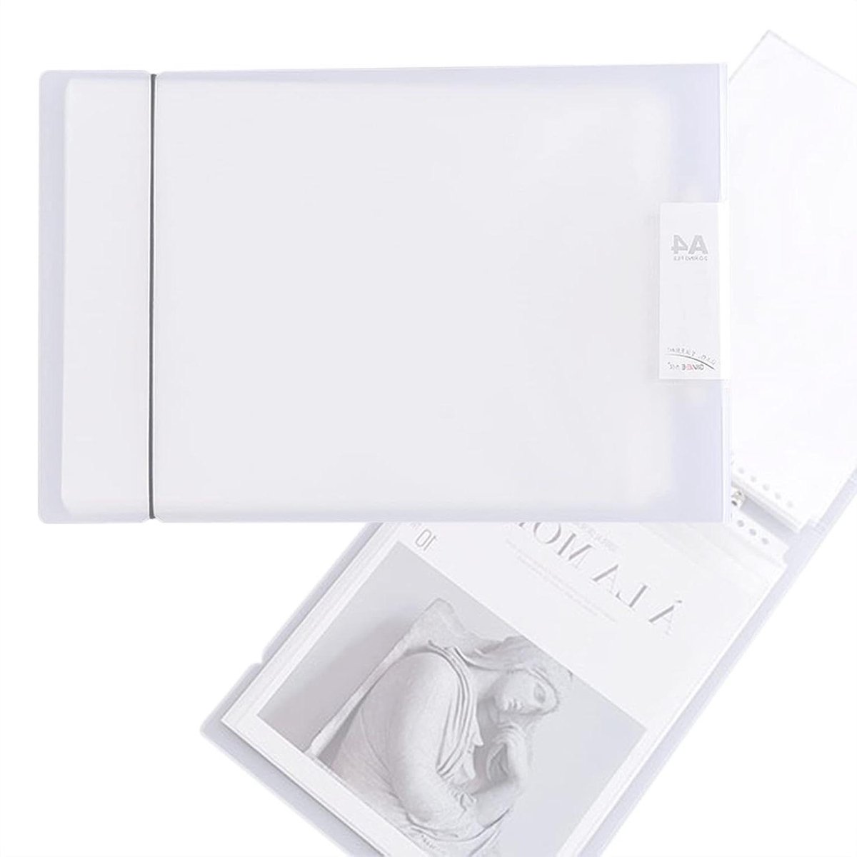 Kaarten Organizer - Album - Collecties Opslaan - Met 50 Hoesjes - A4 Formaat - Transparant