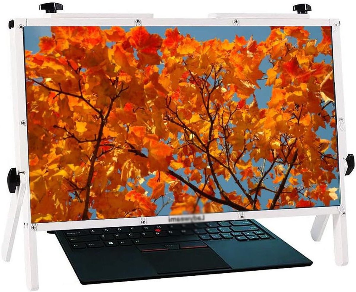 Scherm Vergroter - Laptop Beamer - Lezen & Films - 3D HD Optiek - 22 Inch - Wit