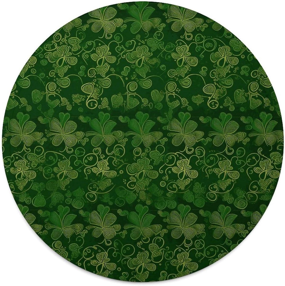 Ronde Pluche Deken - Strandlaken Yoga Mat - Ontspannen Buiten - Licht En Dik - 60 Inch Dia