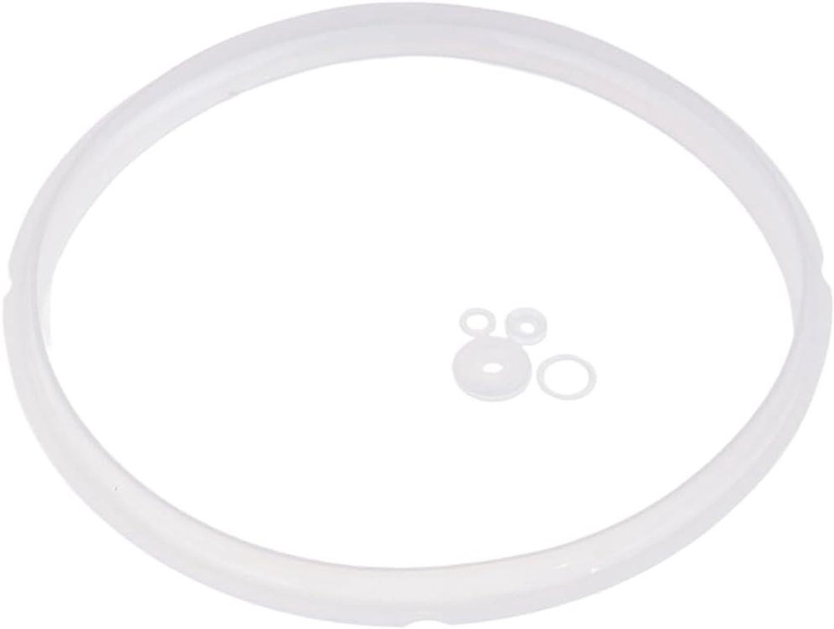 Snelkookpan Pakking Keuken Accessoire Veilig Koken Hittebestendig Rubber 22 cm Binnendiameter Transparant