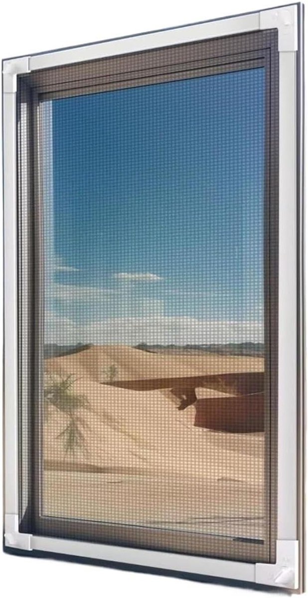Magnetisch Raamhor - Vliegenhor Doe-het-zelf - Buitenlucht Binnen - Zelfmontage Frame - 12