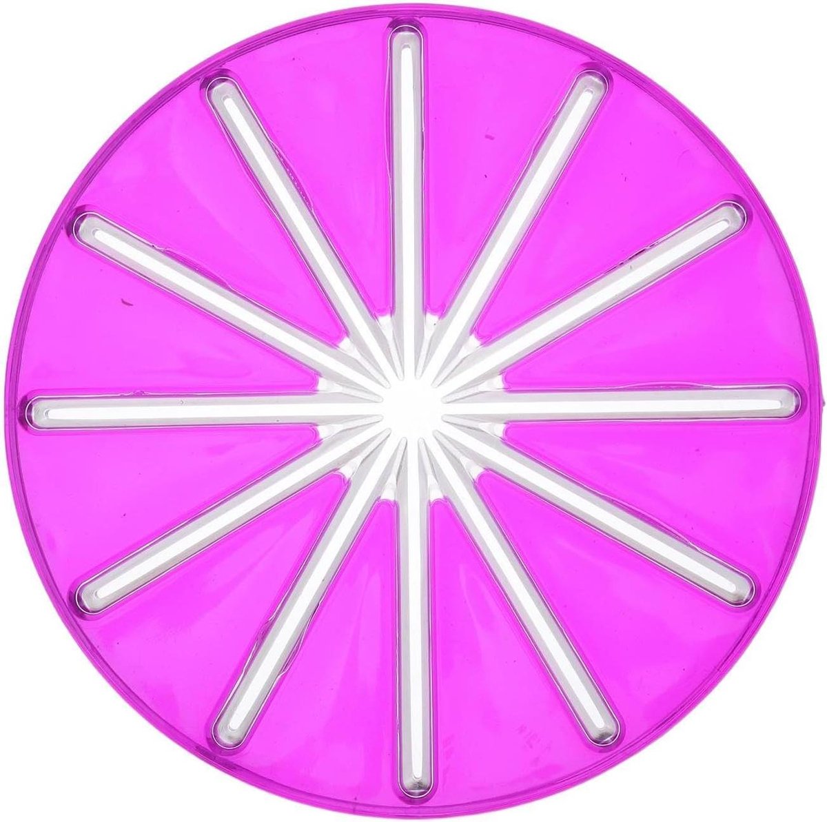 Mixer Spatbeschermer - Garde Deksel - Schoon Bakken - Voedselveilig Materiaal - 14 cm Diameter - Paars