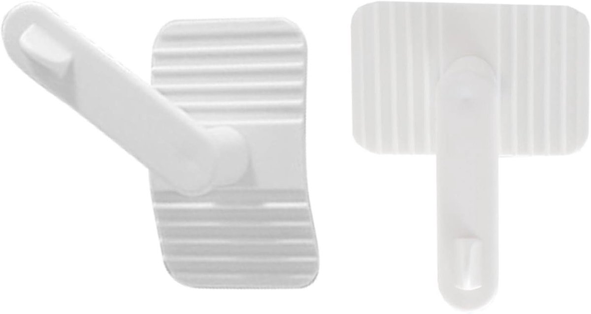 Airco Platen - Luchtstroom Omleider - Comfort Binnen - 360 Graden Rotatie - 2 Stuks - Wit