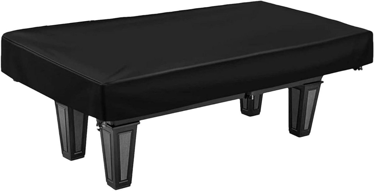 Biljarttafelhoes - Tafelbeschermer - Buitenmeubels Beschermen - Waterdicht Oxford Weefsel - 285 x 158 x 20 cm - Zwart