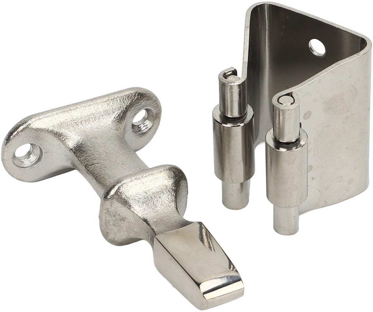 Dailygoods - Roestvrijstalen Bootdeurstopper en Vanghouder