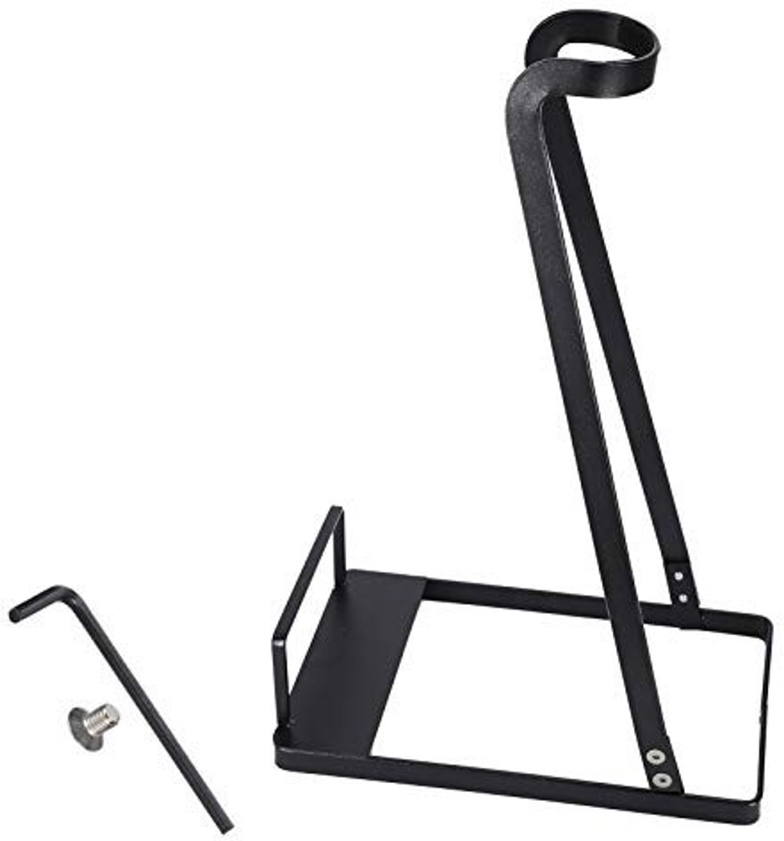 Cosensi - Dailygoods - Dailygoody - Ijzeren Stofzuiger Standhouder - Geen Punch Ontwerp - Universeel Opbergrek - Zwart - Sterke Dragende Capaciteit - Geschikt voor V6 V7 V10