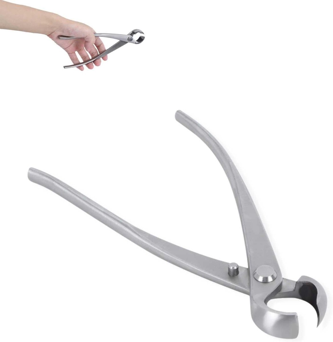 Professionele 180mm Knob Cutter van RVS voor het Snijden van Bonsai Takken, Bloemen en Planten voor Beginners en Floristen
