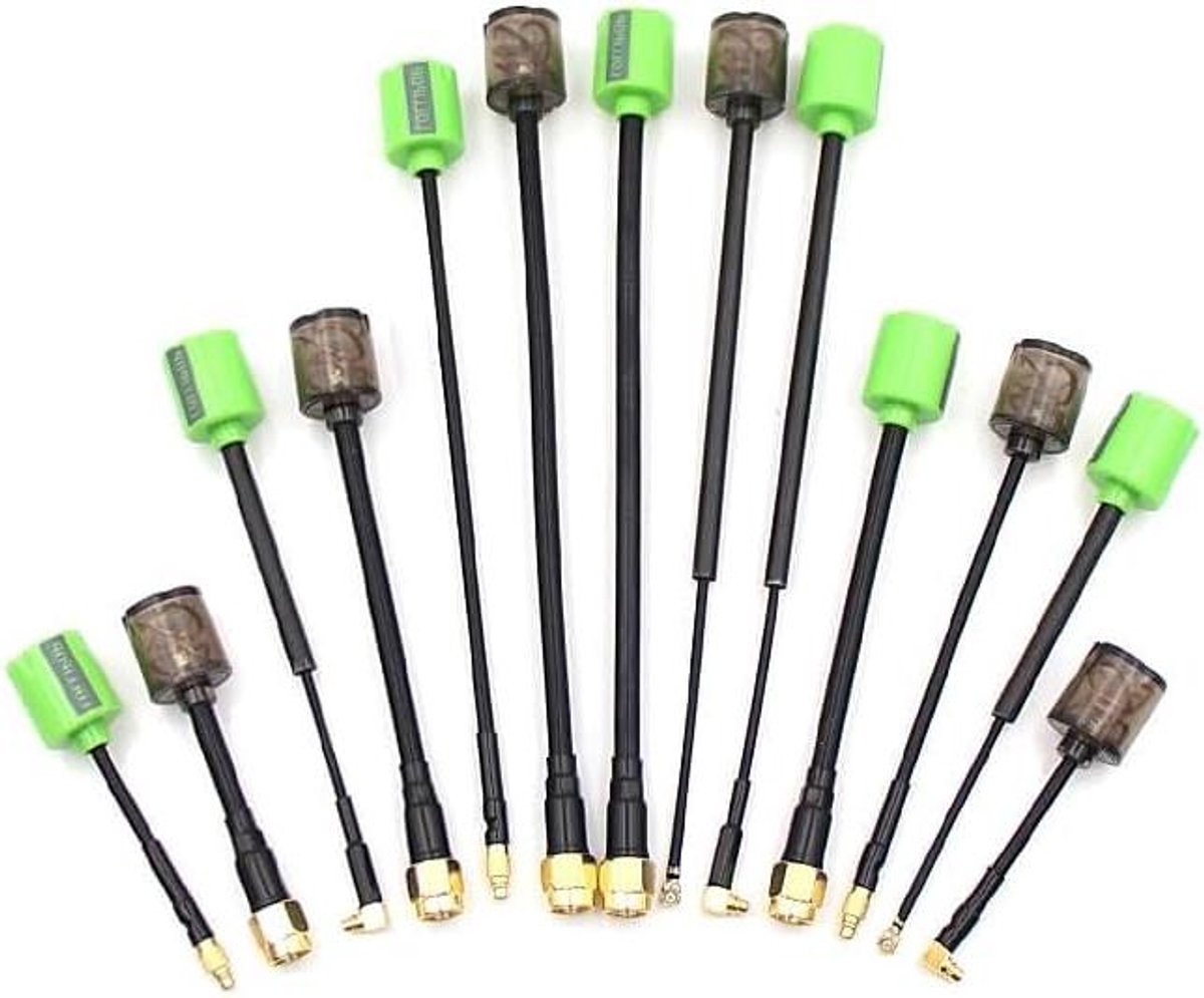 FPV Antenne - Mini Antenne RC - Drone Signaalverbetering - 5.8Ghz RHCP LHCP - 150 mm - Zwart