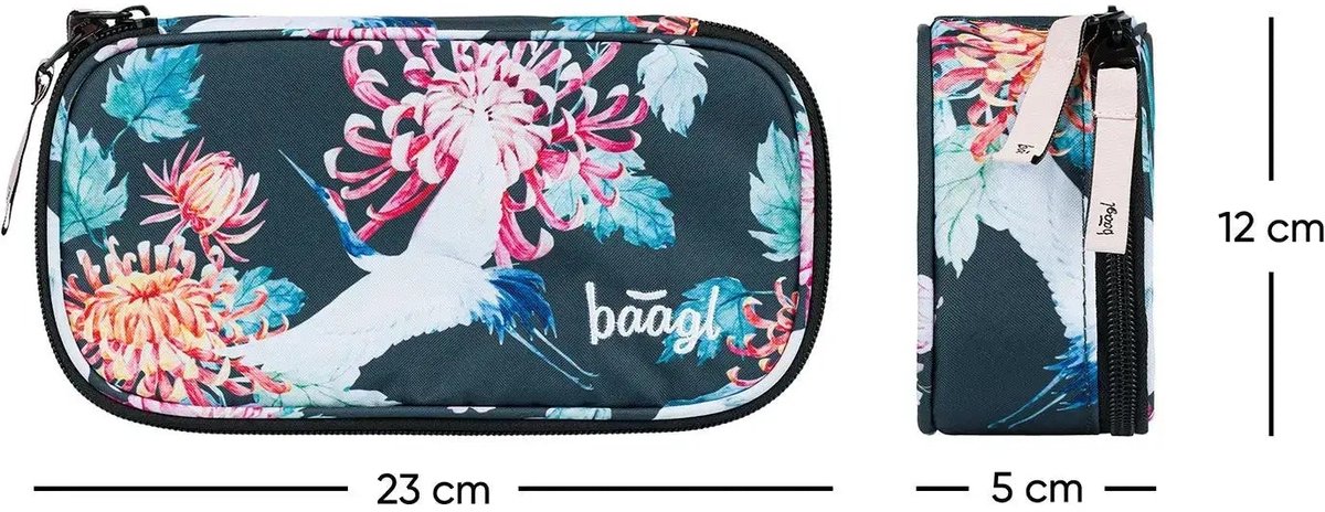 Baagl School Etui Birds