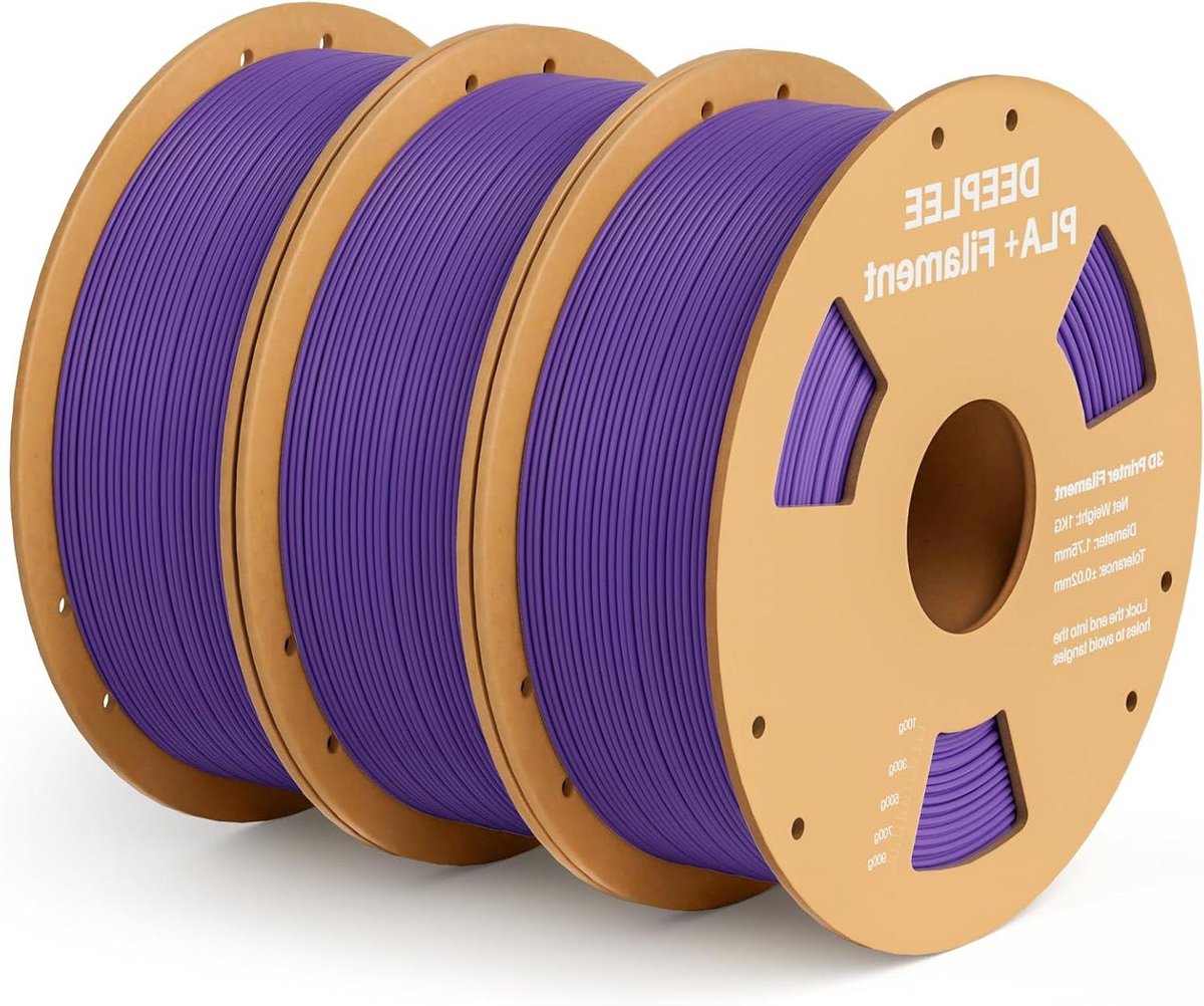 PLA+ Filament - 3D Print Materiaal - 3D Modellen Printen - Hogere Hardheid - 3 kg - Paars
